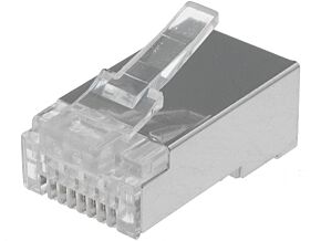Wtyk RJ45 8PIN Kat:6 ekranowane 8p/8c na przewód