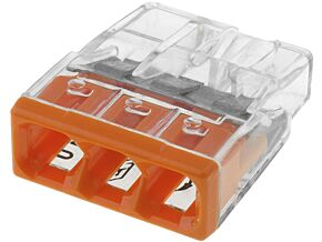 Złączka: szybkozłączka instalacyjna; 2273; tory:3; 0,5÷2,5mm2 Złączka: szybkozłączka instalacyjna; 2273; tory:3; 0,5÷2,5mm2