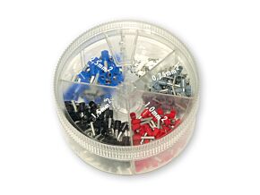 Zestaw 400 konektorów izolowanych w 5 rodzajach