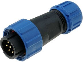 Złącze okrągłe WEIPU wtyk SP13 męski 7PIN IP68 125V na przewód Złącze okrągłe WEIPU wtyk SP13 męski 7PIN IP68 125V na przewód