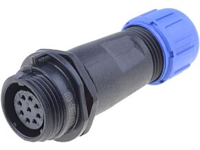 Złącze okrągłe WEIPU wtyk SP13 żeński 9PIN IP68 125V na przewód Złącze okrągłe WEIPU wtyk SP13 żeński 9PIN IP68 125V na przewód