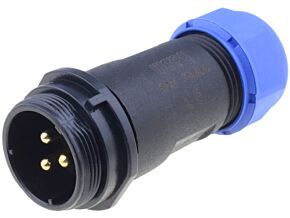 Złącze okrągłe WEIPU wtyk SP21 męski 3PIN IP68 500V na przewód Złącze okrągłe WEIPU wtyk SP21 męski 3PIN IP68 500V na przewód