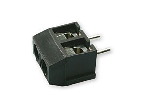 Listwa zaciskowa raster 5mm, prosta 2n szara Listwa zaciskowa raster 5mm, prosta 2n szara