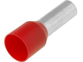 Końcówka tulejkowa izolowana miedź Izolacja: polipropylen 10mm2