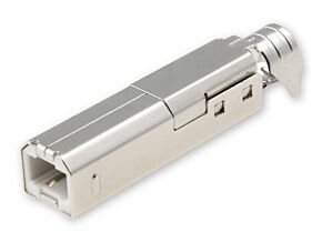 Wtyk USB typu B do lutowania Wtyk USB typu B do lutowania