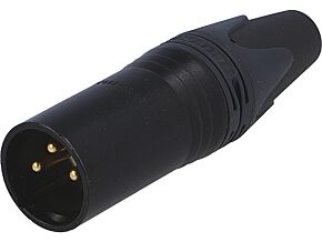 Wtyk XLR męski 3pin prosty na przewód lutowanie 3,5÷8mm NEUTRIK Wtyk XLR męski 3pin prosty na przewód lutowanie 3,5÷8mm NEUTRIK