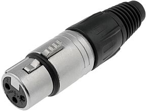 Wtyk XLR żeński 3pin profesjonalny firmy NEUTRIK Wtyk XLR żeński 3pin profesjonalny firmy NEUTRIK