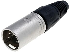 Wtyk męski XLR 5pin profesjonalny firmy NEUTRIK Wtyk męski XLR 5pin profesjonalny firmy NEUTRIK