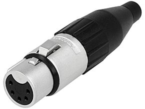 Wtyk żeński XLR 5pin profesjonalny firmy AMPHENOL
