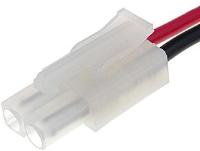 Wtyk TAMIYA-W przewód-przewód żeńskie 2pin rozstaw styków 6,2mm