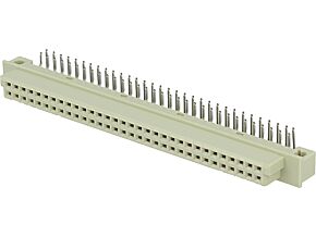 Wtyk DIN 41612 typ B żeńskie 64pin a+b THT kątowe 90° Wtyk DIN 41612 typ B żeńskie 64pin a+b THT kątowe 90°