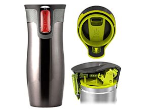 Kubek termiczny stalowy Contigo West Loop 470ml czarny Kubek termiczny stalowy Contigo West Loop 470ml czarny