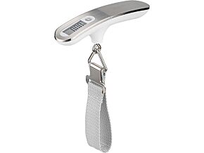 Elektroniczna waga ręczna Goobay do 50 kg srebrno-biała