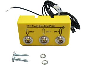 Systemy uziemiające z przewodem 3m Eurostat Group 30-551-3020 ABS