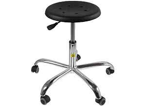 Antystatyczny stołek na kółkach, wersja ESD