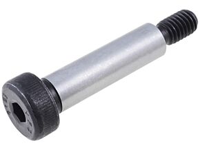 Śruba pasowana stalowa Dł.gwintu 11mm Gwint M6 fi.łba 13mm