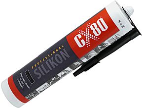 Guma silikonowa CX-80 czarny Zastosowanie: uszczelnianie kartusz