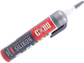 Guma silikonowa CX-80 czerwony Zastosowanie: uszczelnianie 210g