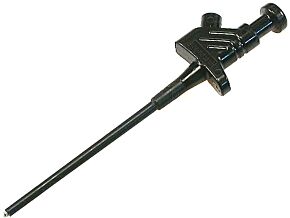 Chwytak pomiarowy cęgowy 60VDC czarny 4mm