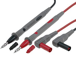 Przewody pomiarowe AXIOMET PVC 1,2m 4mm banan kątowy /końcówka pom