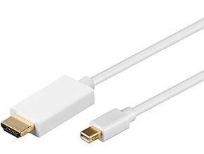 Kabel DispalyPort 1.1 mini DisplayPort wtyk HDMI wtyk 2m Kabel DispalyPort 1.1 mini DisplayPort wtyk HDMI wtyk 2m