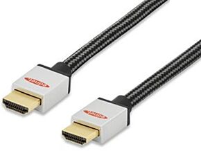 Kabel HDMI 2.0 EDNET HDMI wtyk, z obu stron 1m czarny Kabel HDMI 2.0 EDNET HDMI wtyk, z obu stron 1m czarny