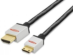 Kabel HDMI 1.3 EDNET HDMI mini wtyk 2m czarny Kabel HDMI 1.3 EDNET HDMI mini wtyk 2m czarny