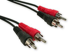 Kabel 1,5m 2x wtyk Cinch - 2x wtyk Cinch Kabel 1,5m 2x wtyk Cinch - 2x wtyk Cinch