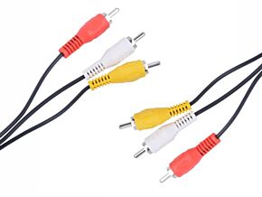 Kabel 3x wtyk Cinch – 3x wtyk Cinch 1,8m Kabel 3x wtyk Cinch – 3x wtyk Cinch 1,8m