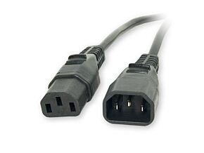 Kabel sieciowy 1,8 m do komputera czarny IEC Kabel sieciowy 1,8 m do komputera czarny IEC