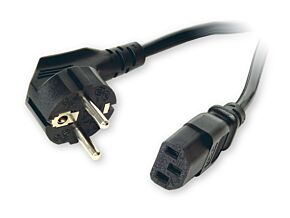 Kabel sieciowy 3m do komputera czarny