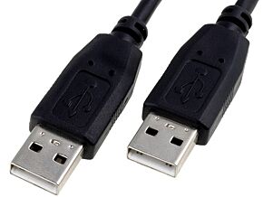 Kabel 3m USB 2.0 z 2 wtykami męskimi AA Kabel 3m USB 2.0 z 2 wtykami męskimi AA