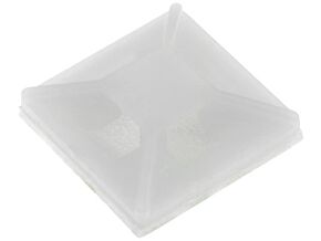 Uchwyt do opaski; poliamid; UL94V-2; naturalny; A:13mm; B:3,2mm Uchwyt do opaski; poliamid; UL94V-2; naturalny; A:13mm; B:3,2mm