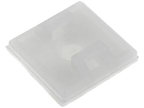 Uchwyt do opaski; poliamid; UL94V-2; naturalny; A:18,8mm; B:4mm Uchwyt do opaski; poliamid; UL94V-2; naturalny; A:18,8mm; B:4mm