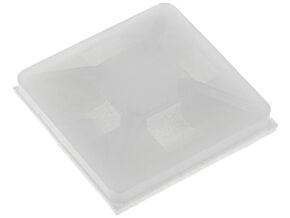 Uchwyt do opaski; poliamid; UL94V-2; naturalny; A:20mm; B:4,8mm Uchwyt do opaski; poliamid; UL94V-2; naturalny; A:20mm; B:4,8mm