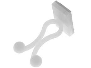 Zapinka do przewodów UL94V-2 h:27,6mm średnica wiązki 5,8mm poliamid