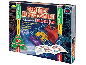 Sekrety Elektroniki 80 eksperymentów - Zestaw z radiem UKF
