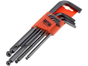 Zestaw kluczy imbus Bahco 1,5mm do 10mm z kulowymi końcówkami Zestaw kluczy imbus Bahco 1,5mm do 10mm z kulowymi końcówkami