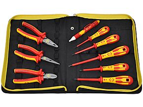 Zestaw szczypiec i wkrętaków C.K 9 szt. 1kVAC w futerale