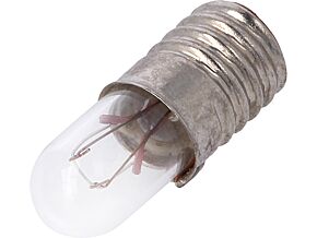 Żarówka miniaturowa E5,5 24VDC 50mA Bańka walcowa 1,2W Żarówka miniaturowa E5,5 24VDC 50mA Bańka walcowa 1,2W