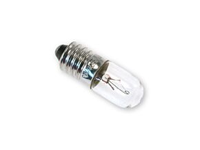 Żarówka z gwintem E10 12V/50mA bańka walcowa
