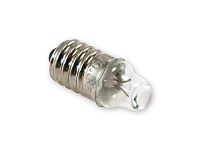 Żarówka z gwintem E10 2,2V/250mA bańka soczewkowa Żarówka z gwintem E10 2,2V/250mA bańka soczewkowa