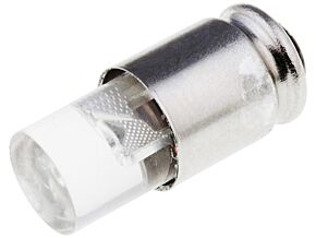 Lampka LED niebieski S5,7s 28VDC 14mA Bańka T1 3/4 Lampka LED niebieski S5,7s 28VDC 14mA Bańka T1 3/4