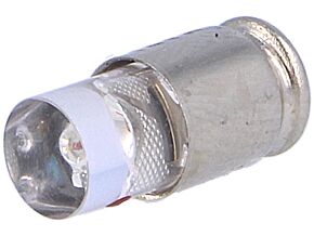 Lampka LED czerwony S5,7s 28VDC 8mA Bańka T1 3/4