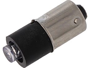 Żarówka bagnetowa LED niebieski BA9S 28V 14mA Żarówka bagnetowa LED niebieski BA9S 28V 14mA