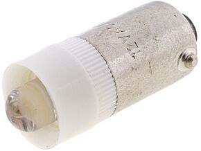 Żarówka bagnetowa LED biały BA9S 12V
