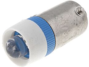 Żarówka bagnetowa LED niebieski BA9S 24V Żarówka bagnetowa LED niebieski BA9S 24V
