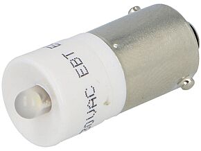 Żarówka bagnetowa LED biały BA9S 230V 150mcd