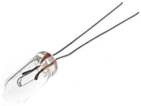 Żarówka miniaturowa 14V 40mA Bańka T1 1/4 fi4,2mm L:11,7mm