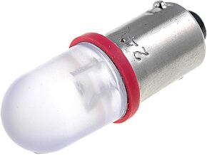 Lampka LED czerwony BA9S 24VDC 24VAC Lampka LED czerwony BA9S 24VDC 24VAC
